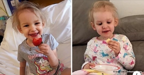 Ein 4 jähriges Mädchen mit Krebs im vierten Stadium hat aufgrund von Covid 19 Schwierigkeiten mit der Behandlung